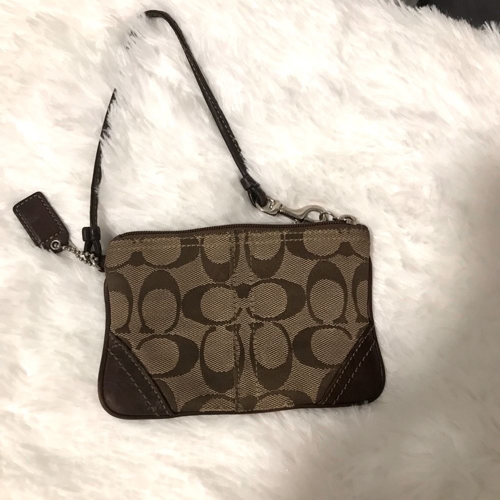 Coach wristlet